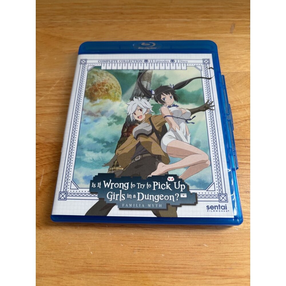 Is It Wrong To Try To Pick Up Girls In A Dungeon? Collection Blu-Ray 2 Discs
